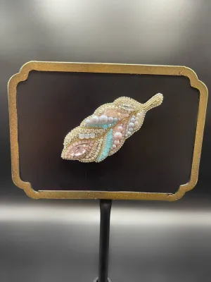 Feather Interchangeable Brooch