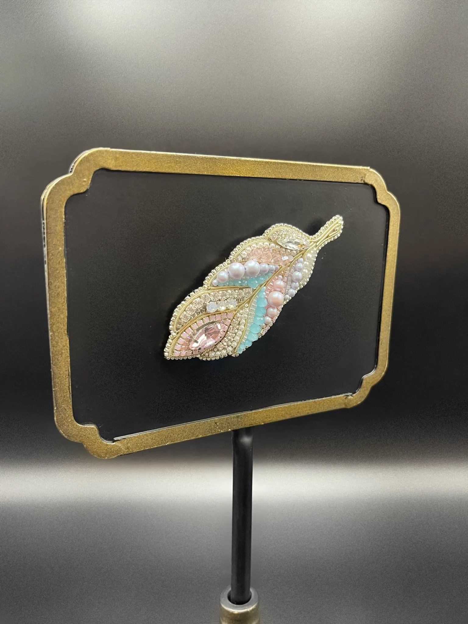 Feather Interchangeable Brooch