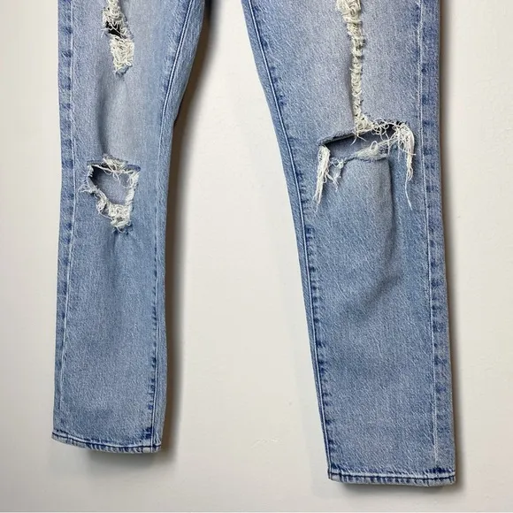 Frame Le Garcon Mid Rise Beldon Rips Distressed Jeans