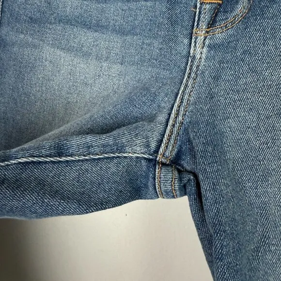 Frame Le Skinny de Jeanne Fray Hem Stiletto Jeans Dupont Wash Skinny Size 29 EUC