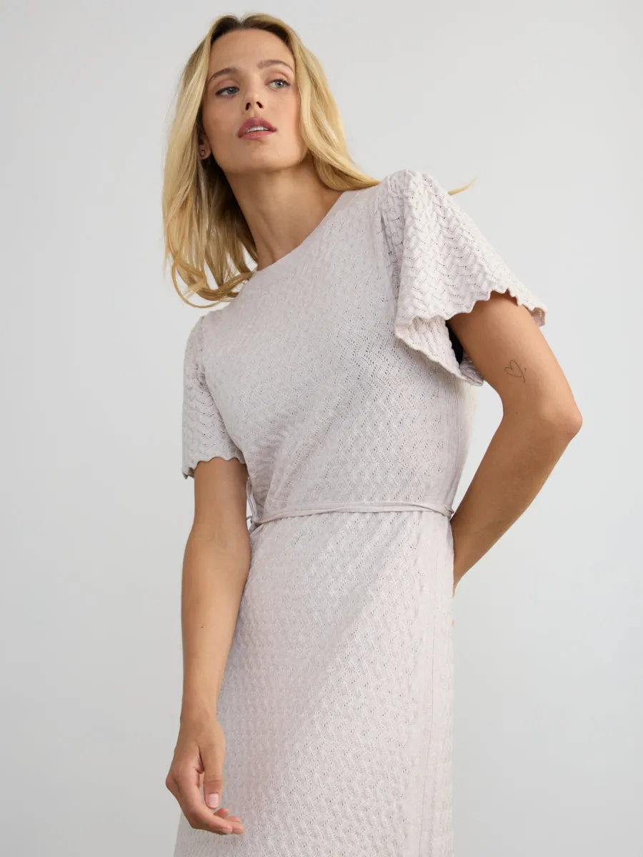 FRANCES POINTELLE DRESS