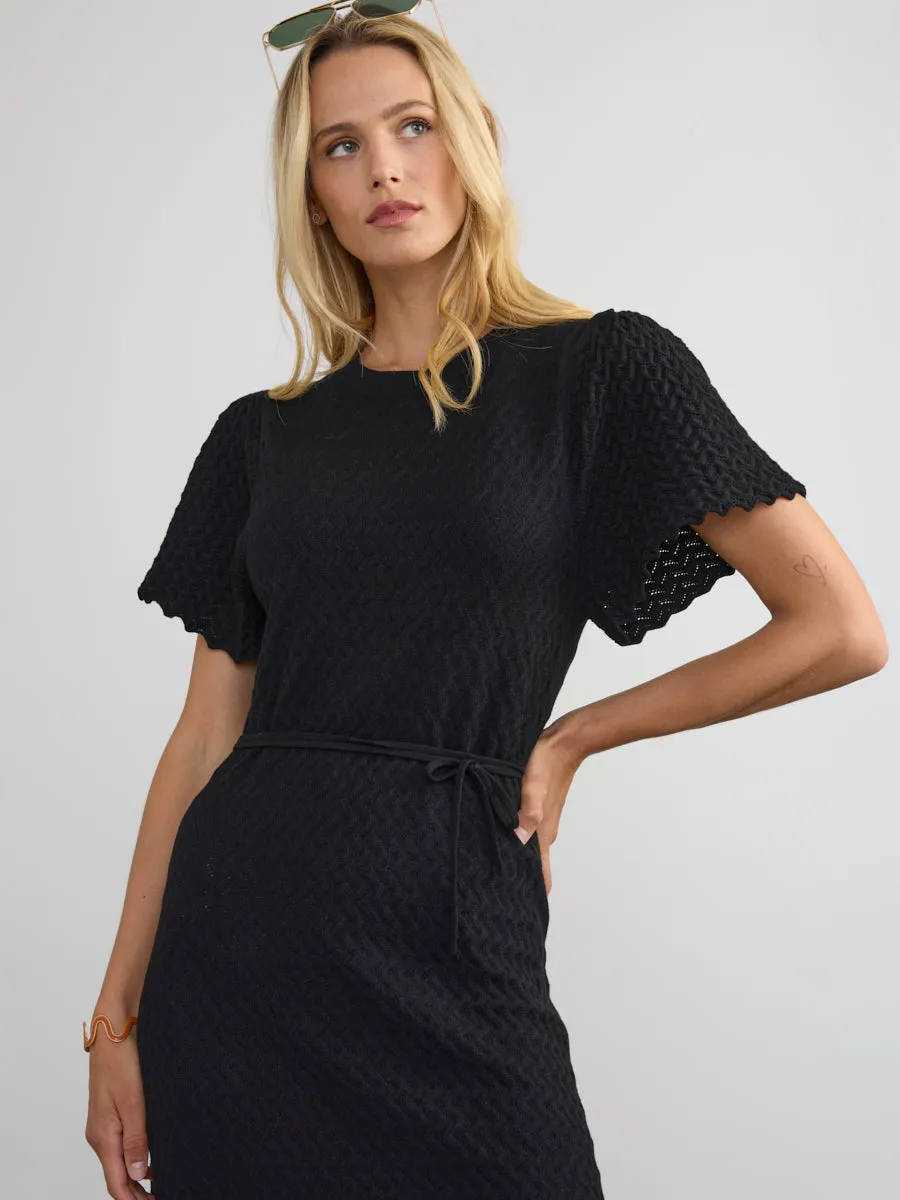FRANCES POINTELLE DRESS