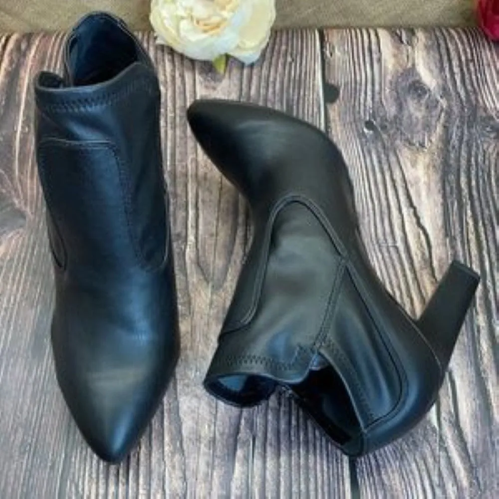 Franco Sarto Black Kaye Booties 10M