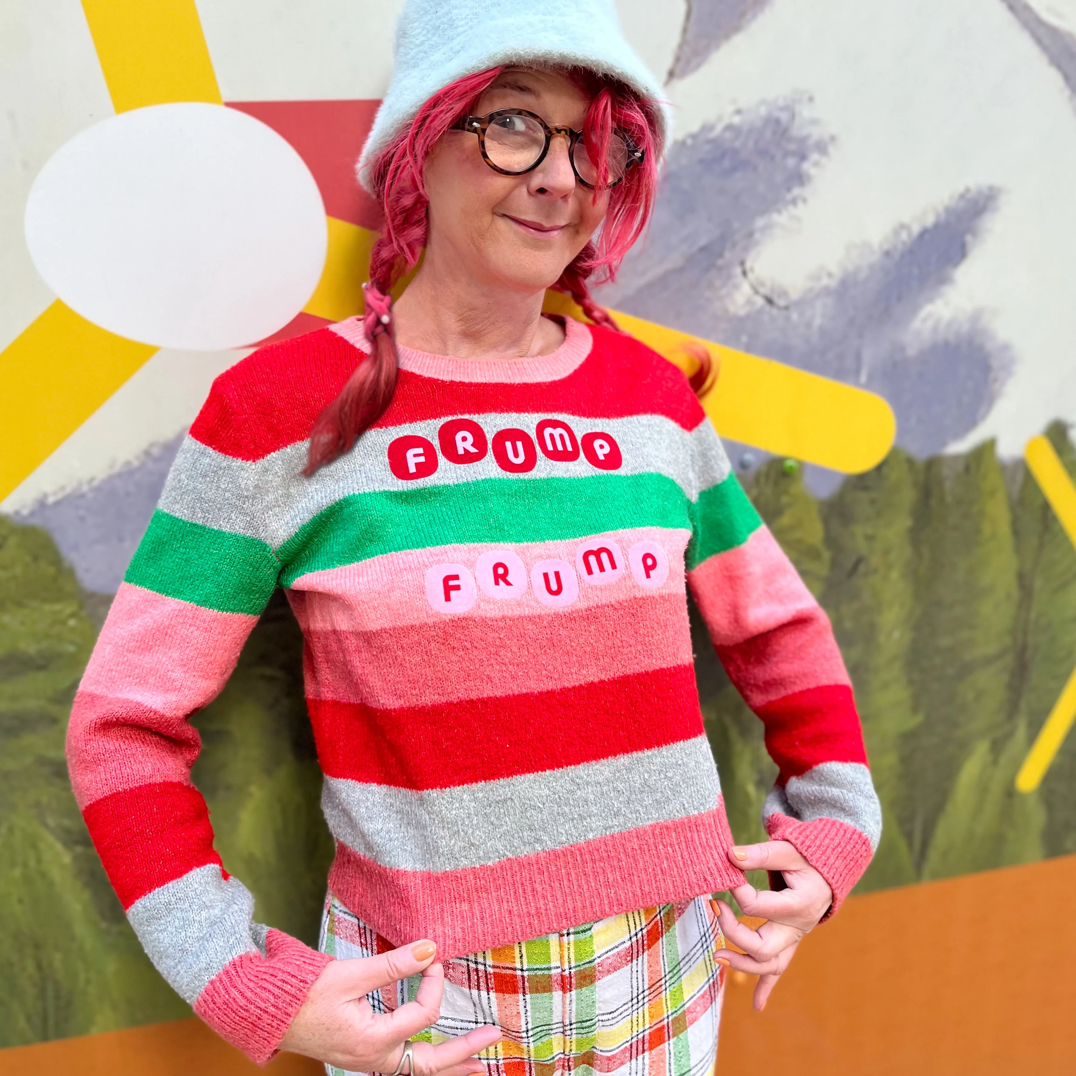 Frump stripped jumper