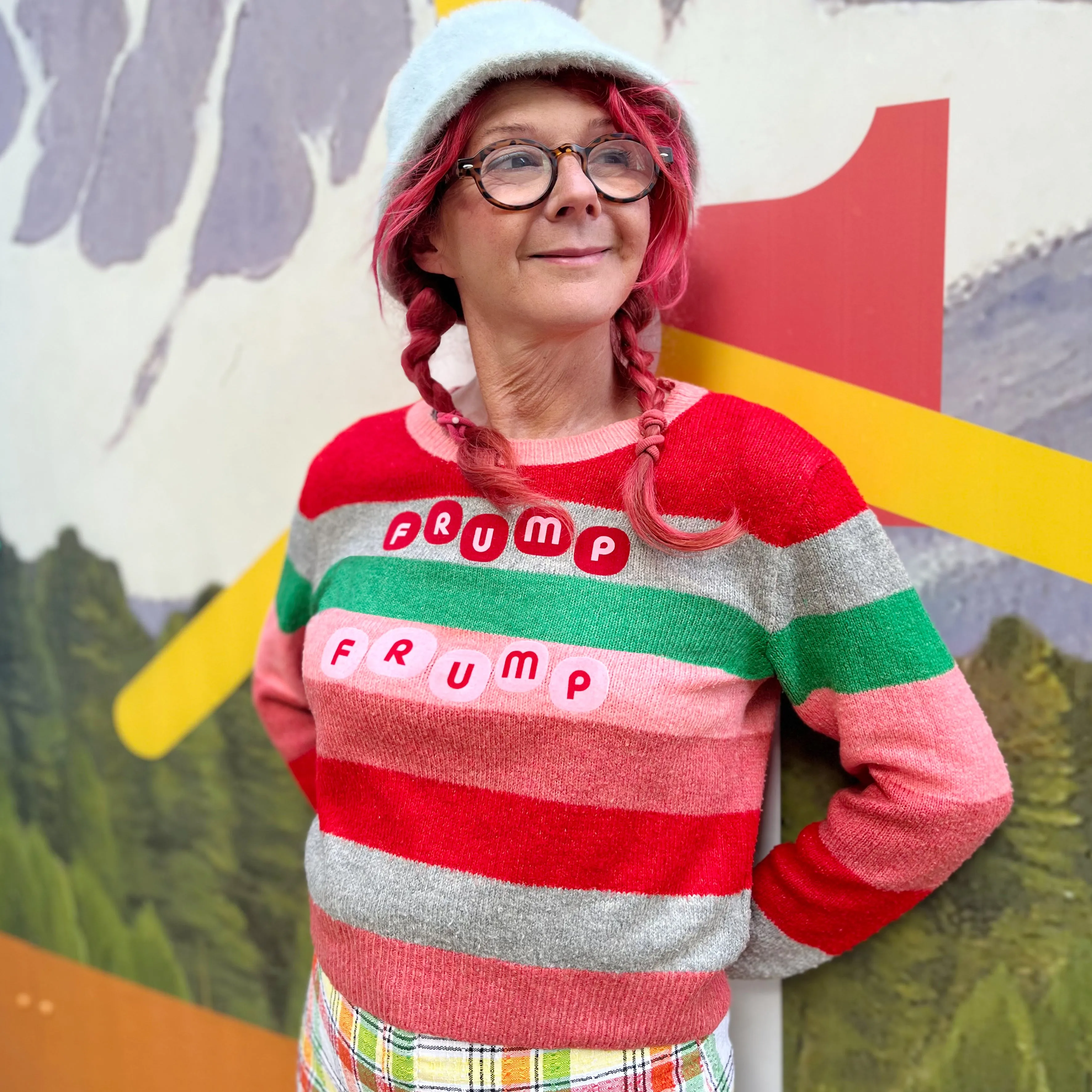 Frump stripped jumper