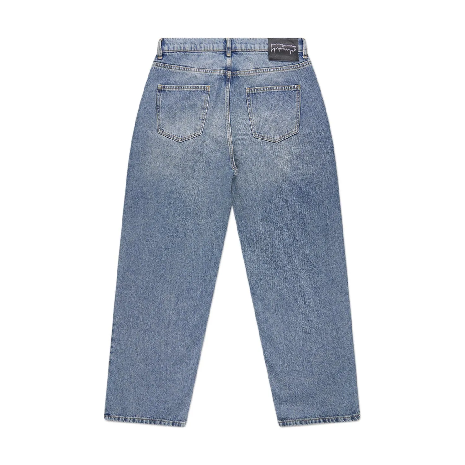 fucking awesome fecke baggy denim pant (stone washed light denim)