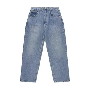fucking awesome fecke baggy denim pant (stone washed light denim)