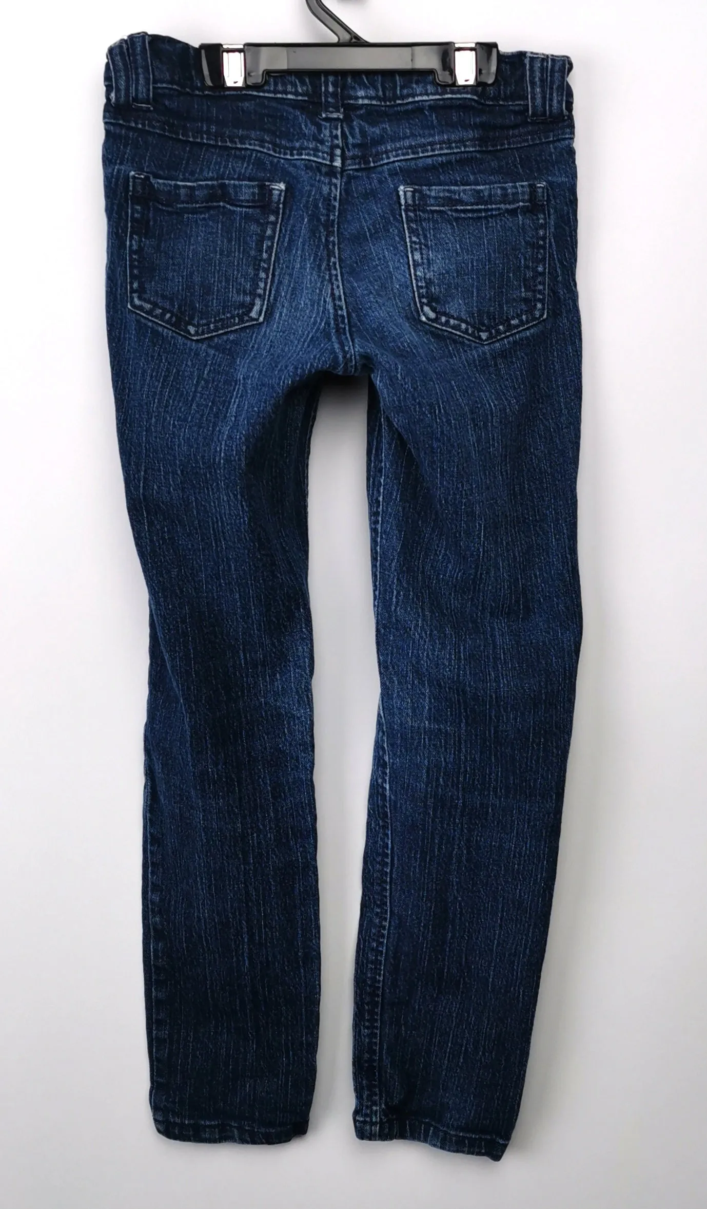 GIRL SIZE 9 YEARS - GYMBOREE, Darkwash, Skinny Jeans EUC B56