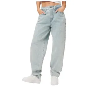 Good American 90s Baggy Loose fit high waisted straight leg jeans size 2…