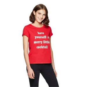 Grayson/Threads Women's Have Yourself A Merry Little Cocktail T-Shirt