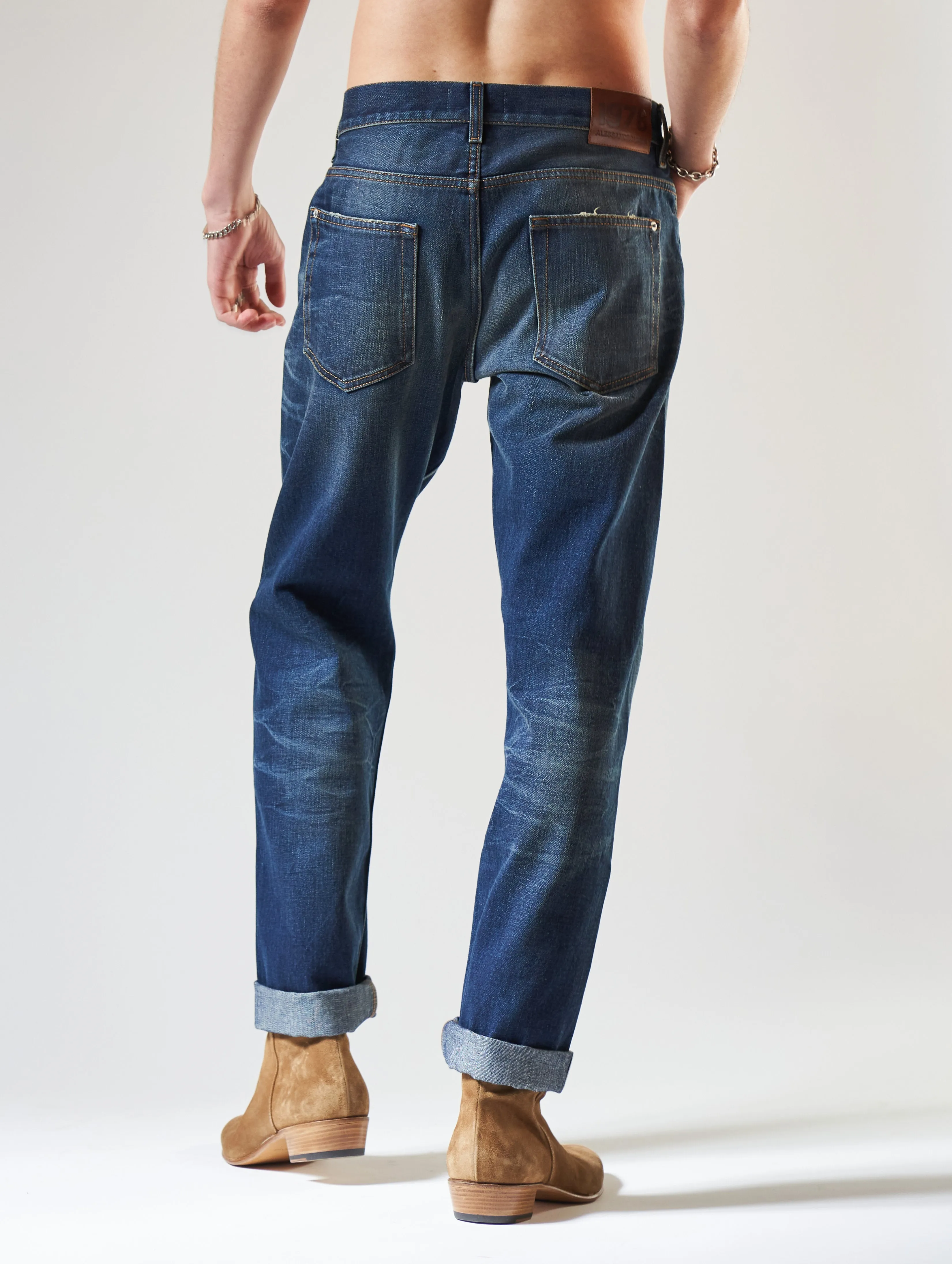 GREASE AUTHENTIC "SELVEDGE" JEANS IN VINTAGE 69