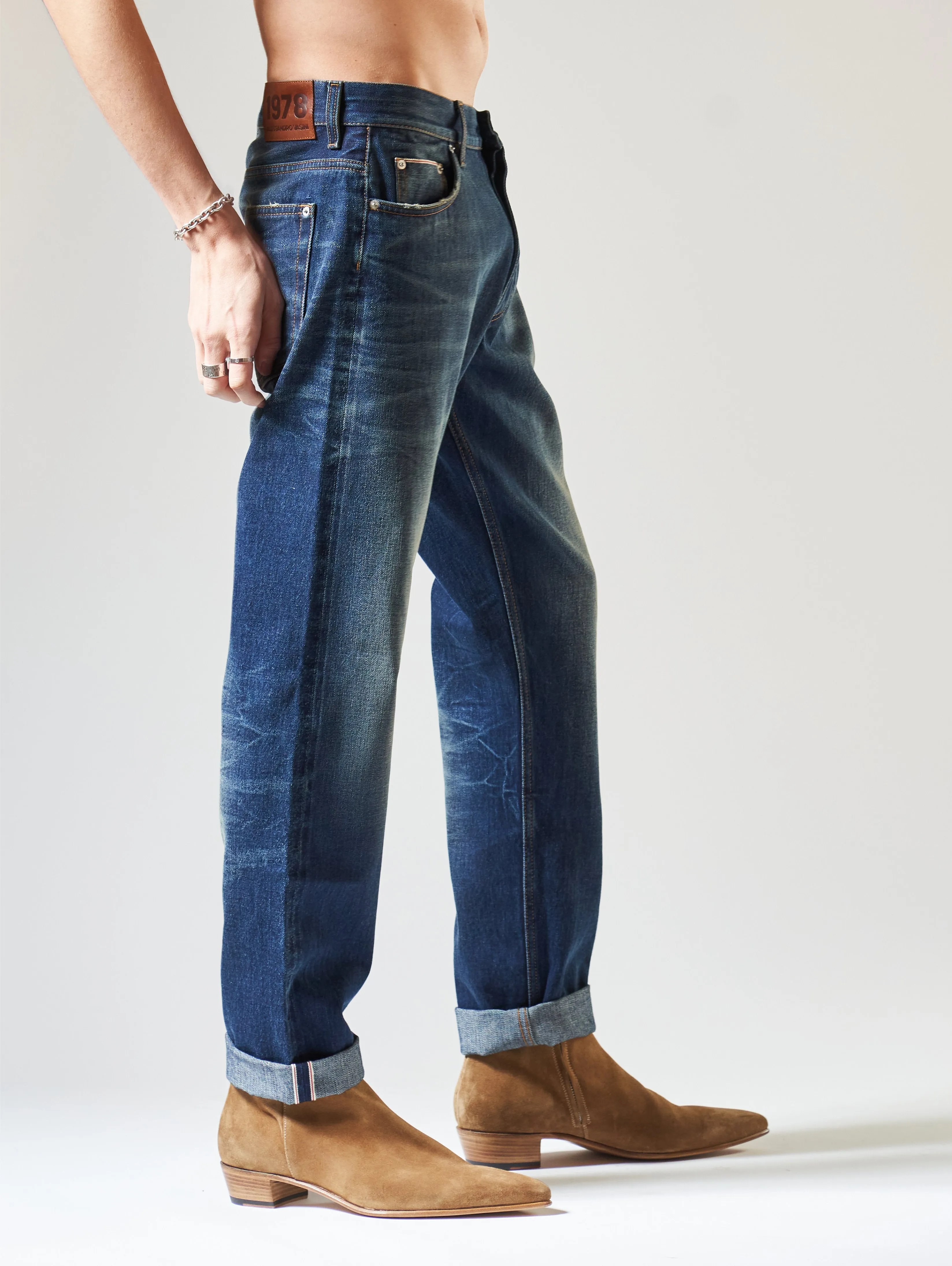 GREASE AUTHENTIC "SELVEDGE" JEANS IN VINTAGE 69