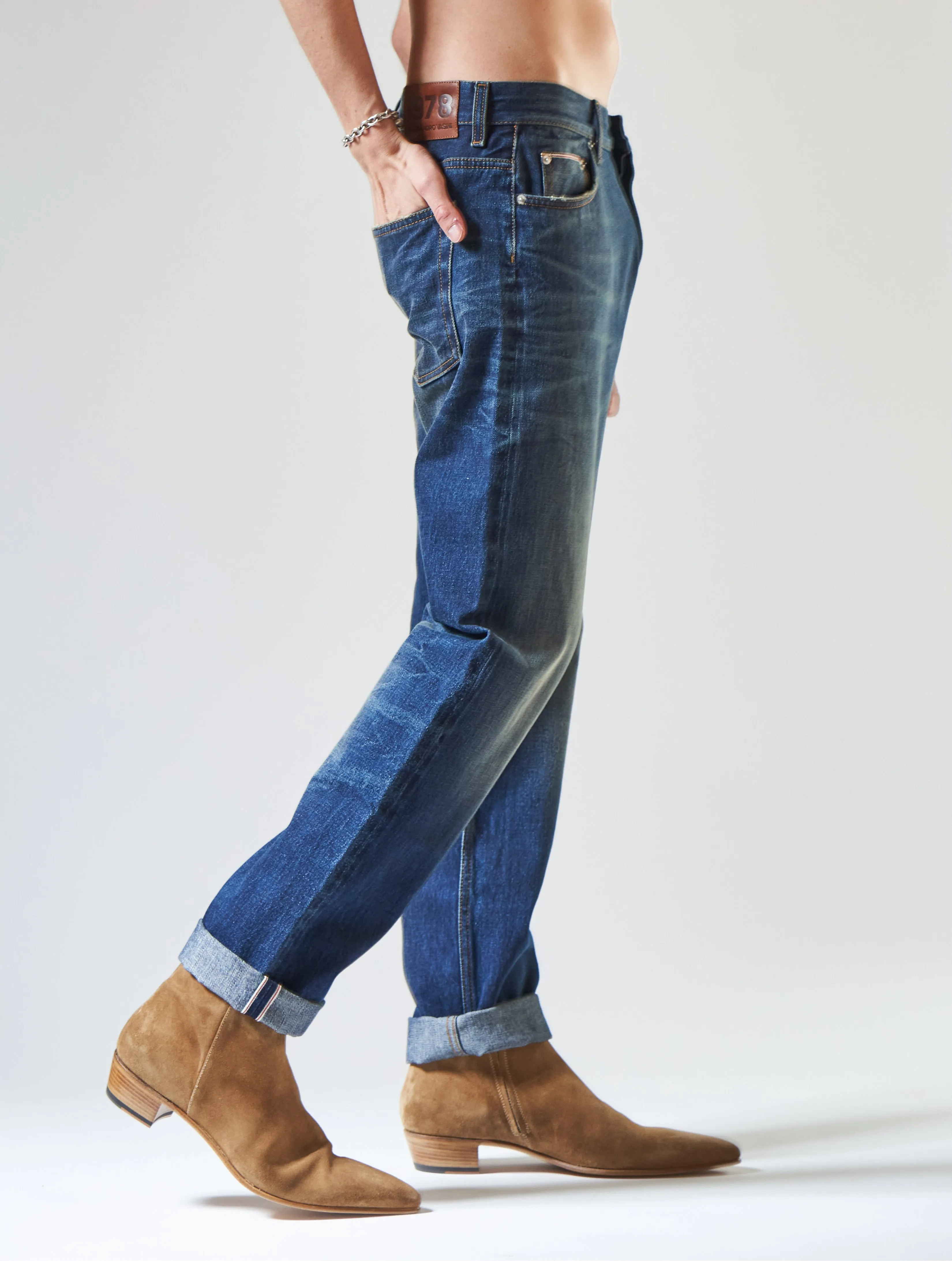 GREASE AUTHENTIC "SELVEDGE" JEANS IN VINTAGE 69