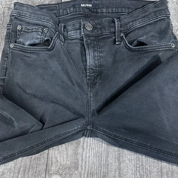 GRLFRND Candice Faded Black Skinny Jeans [P10]