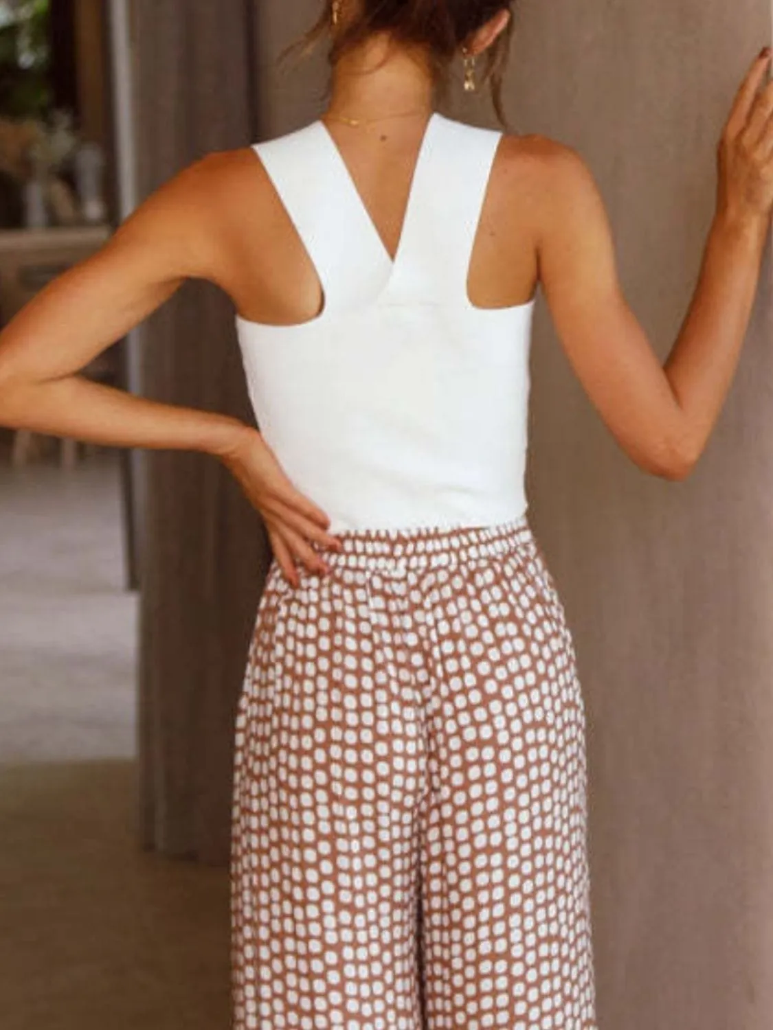 GYPSY - Square Neck Wide Strap Tank