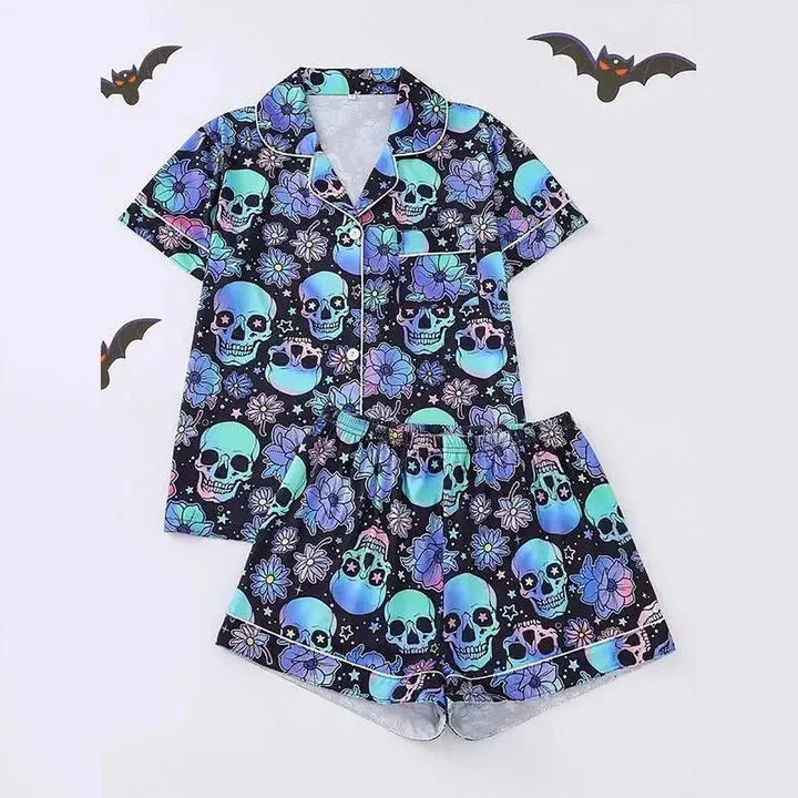Halloween  Pajama Set For Women