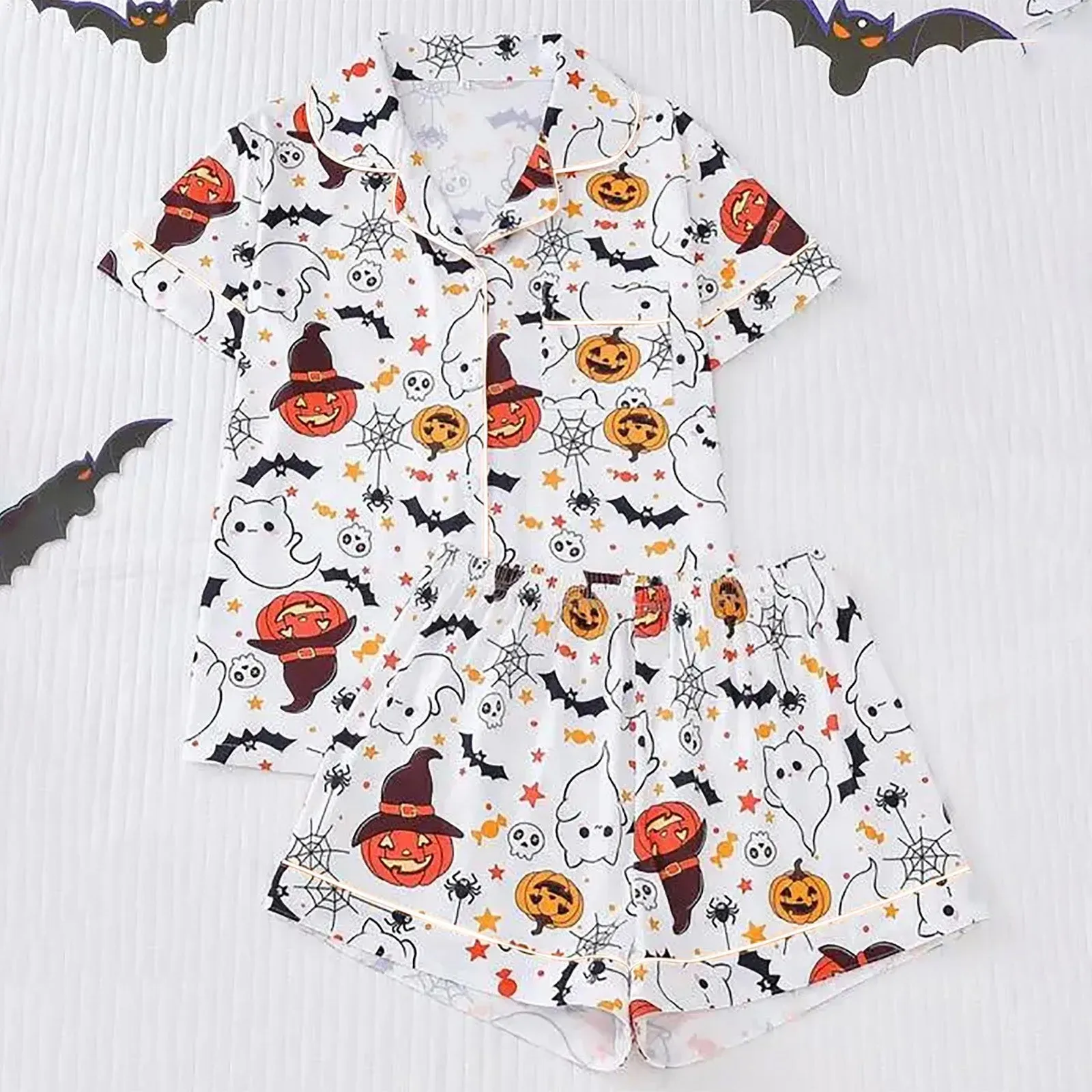 Halloween  Pajama Set For Women
