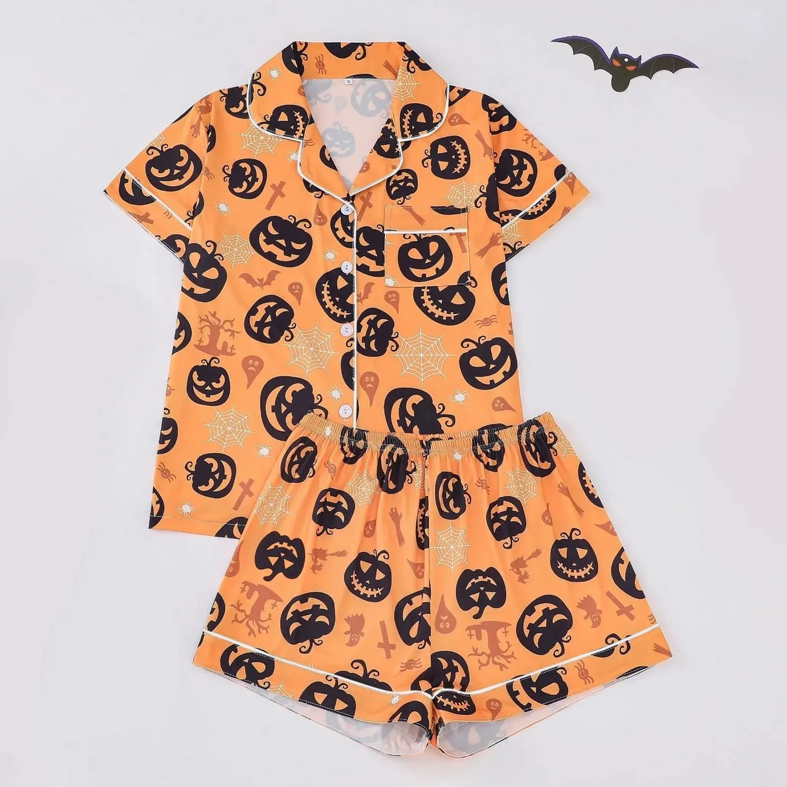 Halloween  Pajama Set For Women
