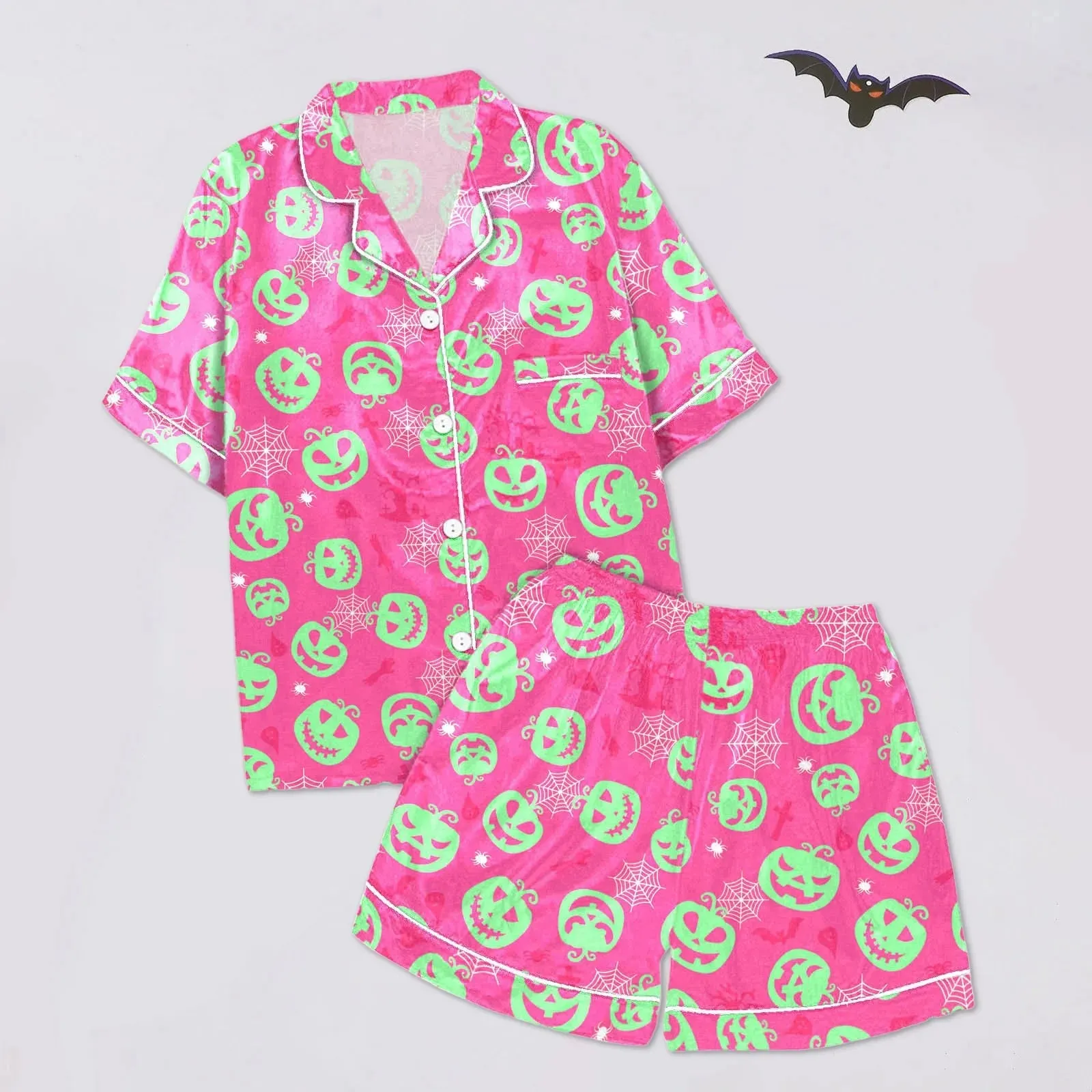 Halloween  Pajama Set For Women