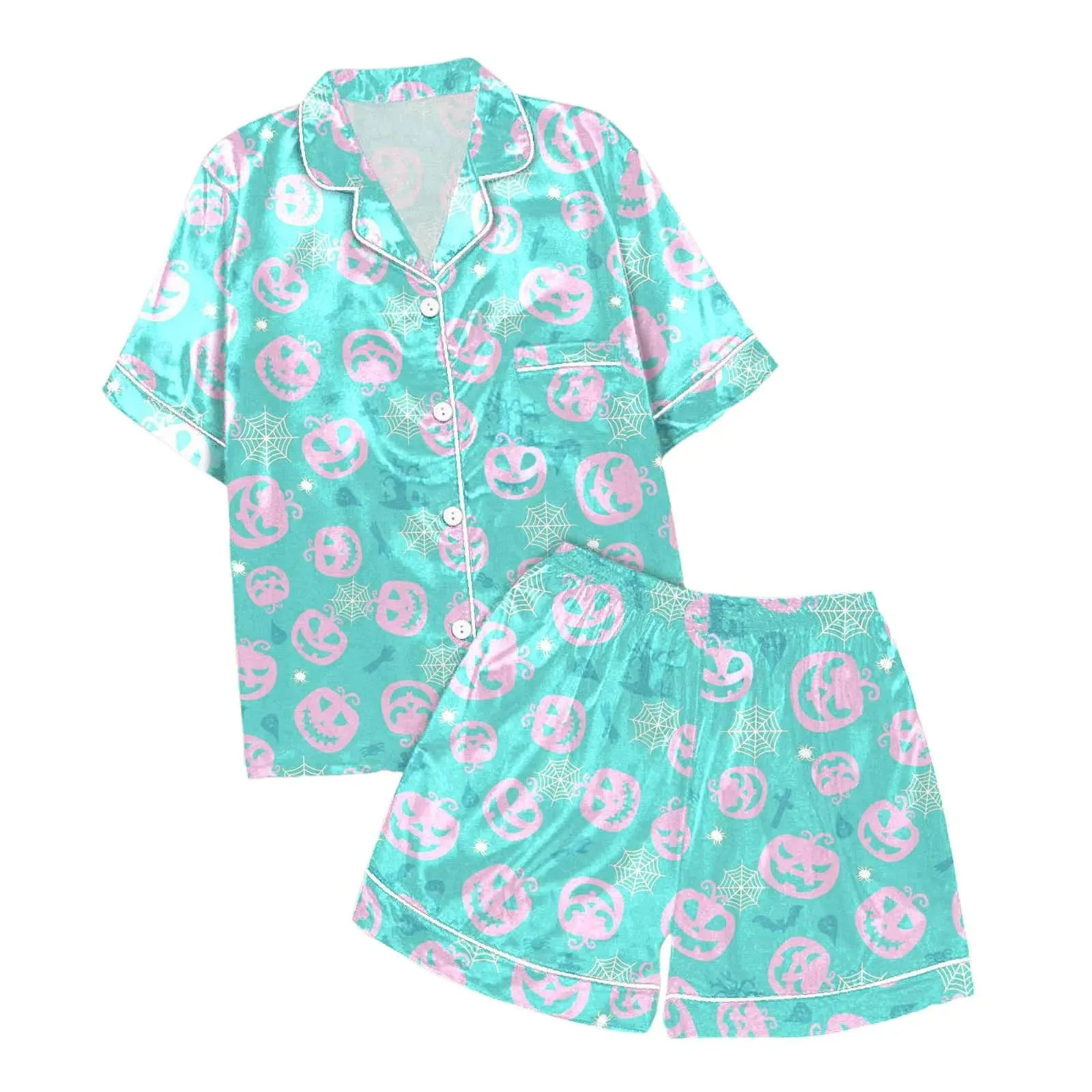 Halloween  Pajama Set For Women