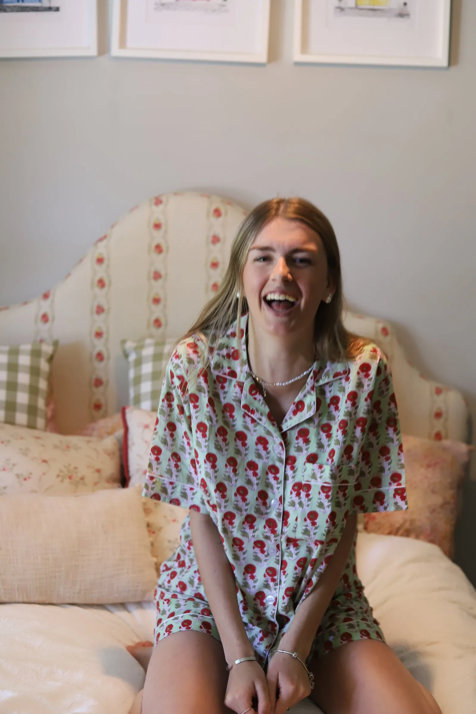 Heather's Garden Short Pyjama Set