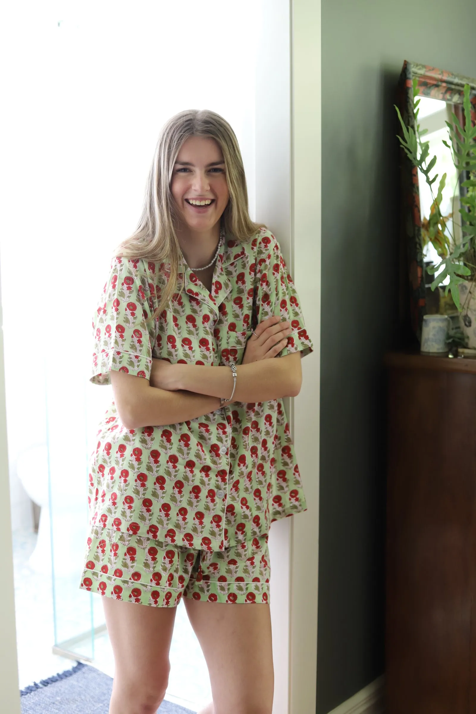 Heather's Garden Short Pyjama Set