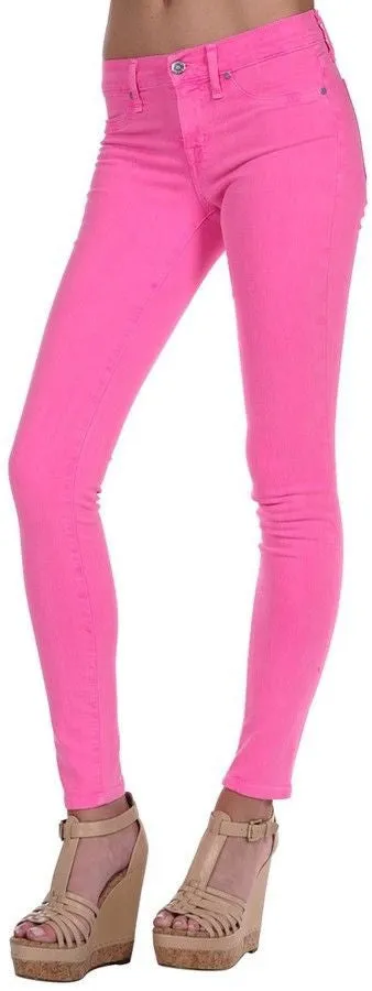 Henry & Belle Jeans Womens Neon Super Skinny Ankle Colored Stretchy Denim Jeans All Sizes