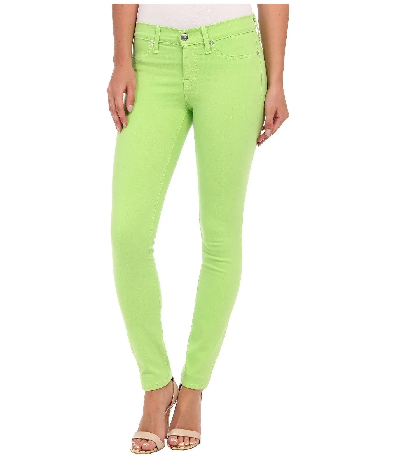 Henry & Belle Jeans Womens Neon Super Skinny Ankle Colored Stretchy Denim Jeans All Sizes