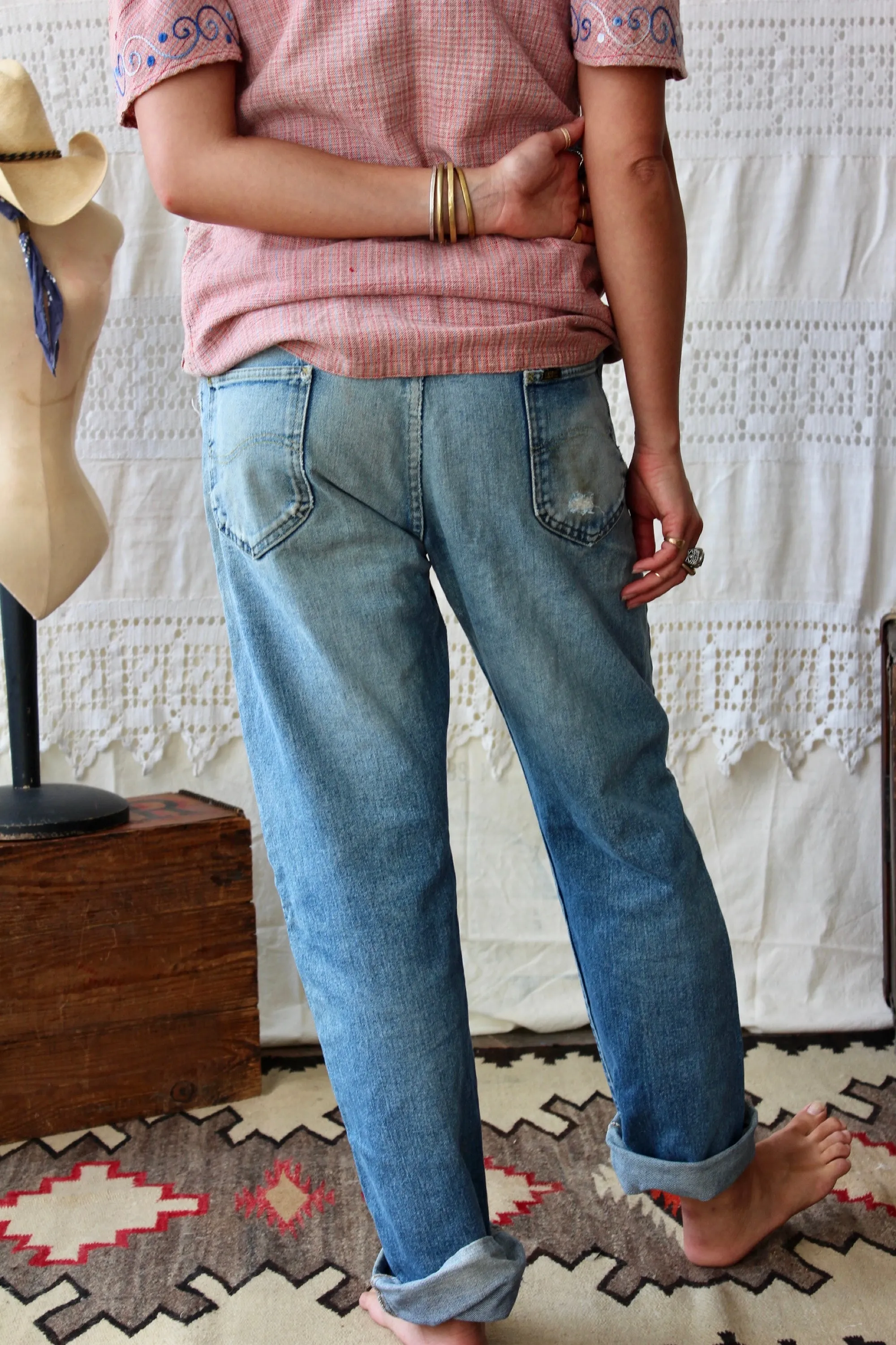 HF212 Vintage Lee Jeans selected by The Highlands Foundry