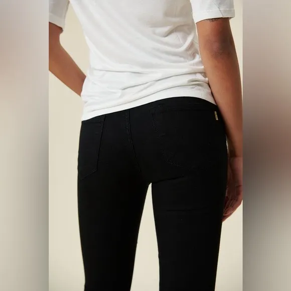 High Rise Distressed Ultra Flare Bell Bottom Jeans - Vibrant M.i.U