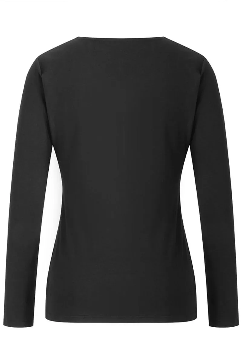 HTR1324 Star Power V-Neck Top