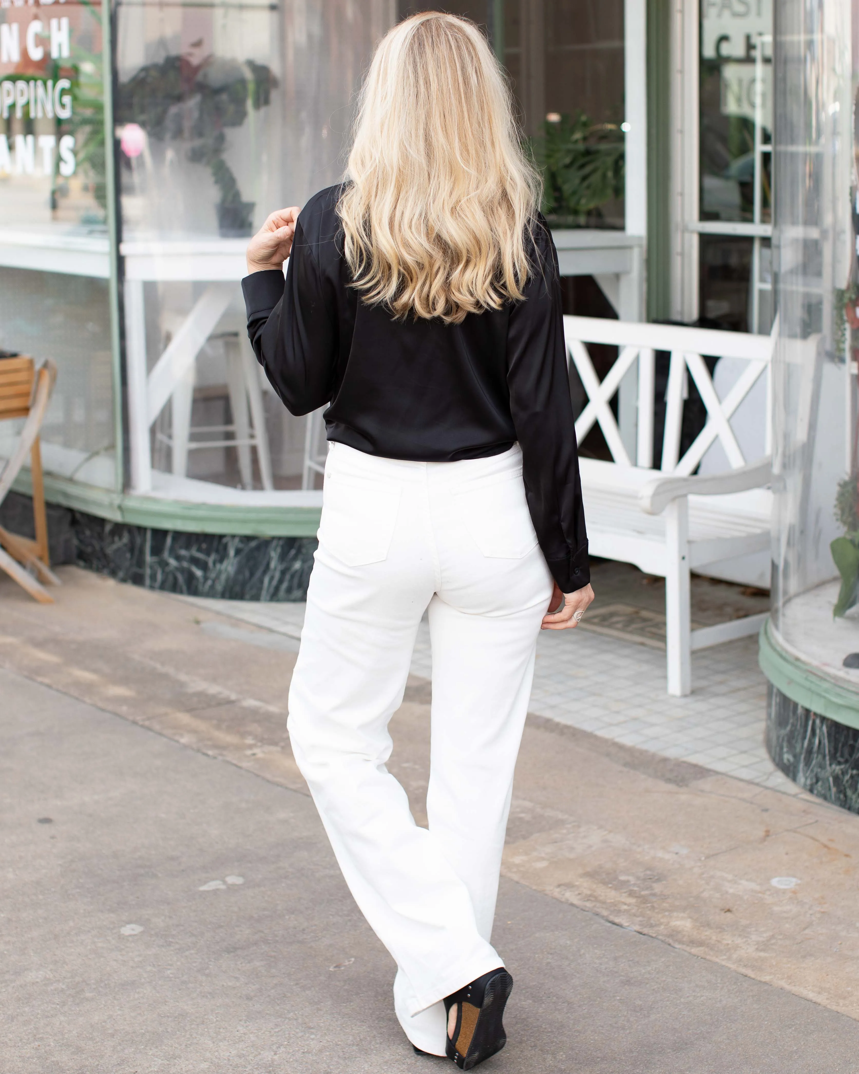 HW BRAIDED WAISTBAND DETAIL JEANS BY JUDY BLUE