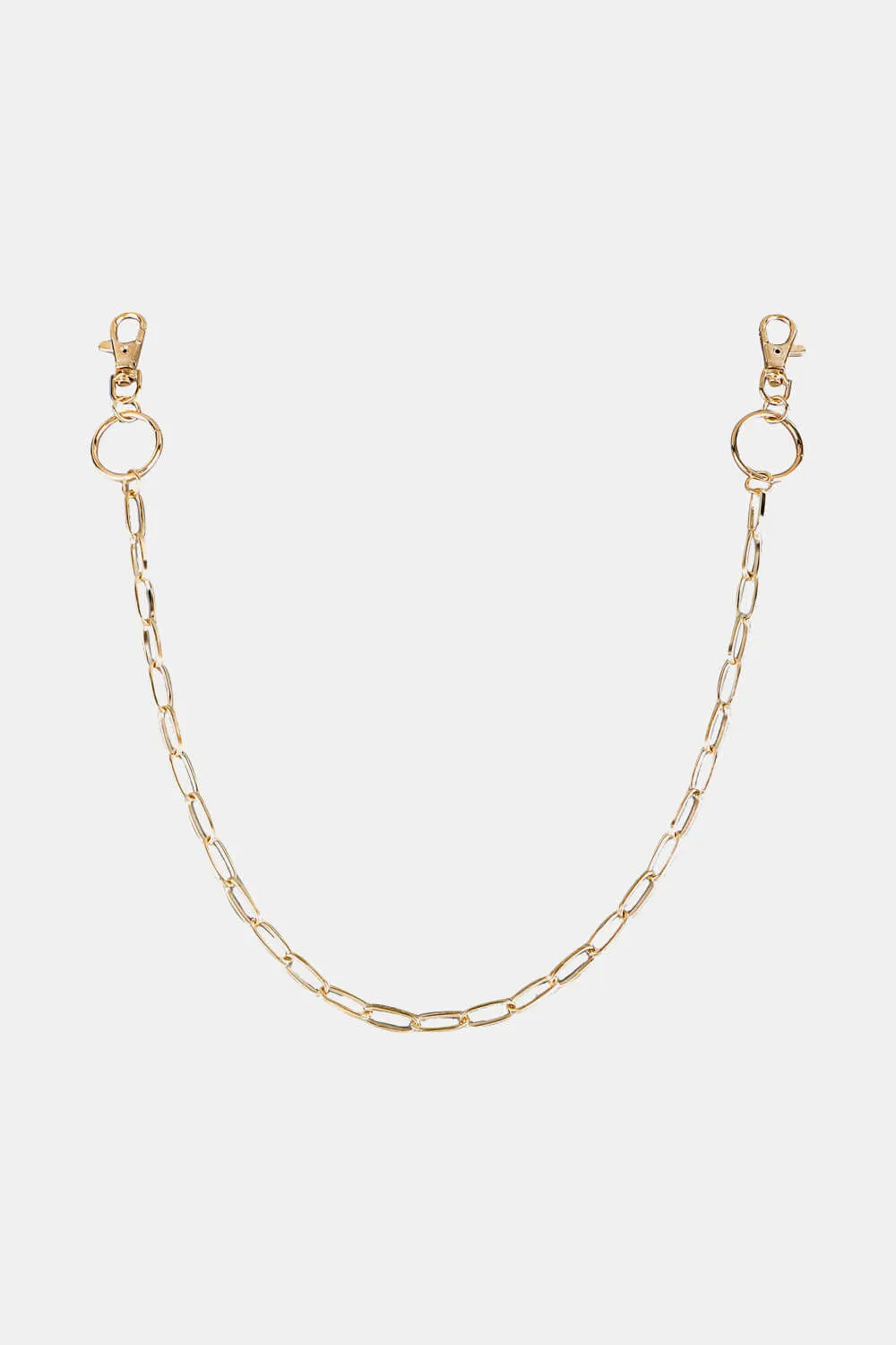 Iron Chain Belt – Adjustable Statement Chain Waist Accessory