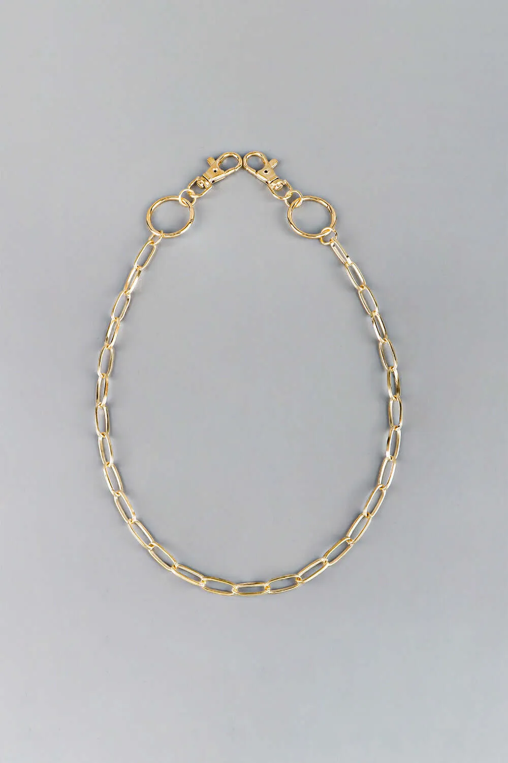 Iron Chain Belt – Adjustable Statement Chain Waist Accessory