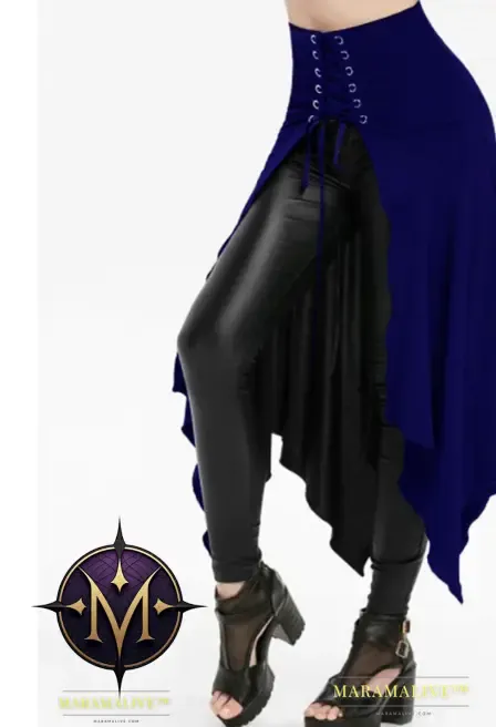 Irregular goth skirt