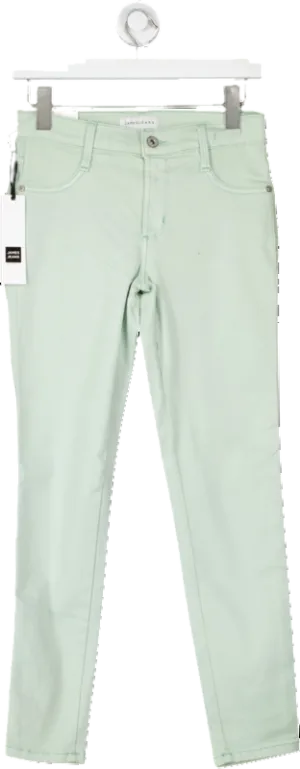James Jeans Pale Green Ankle Length Legging Jeans BNWT W28