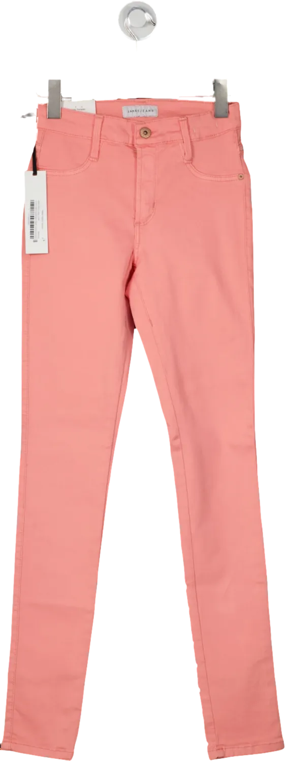James Jeans Pink Legging Jeans  W24