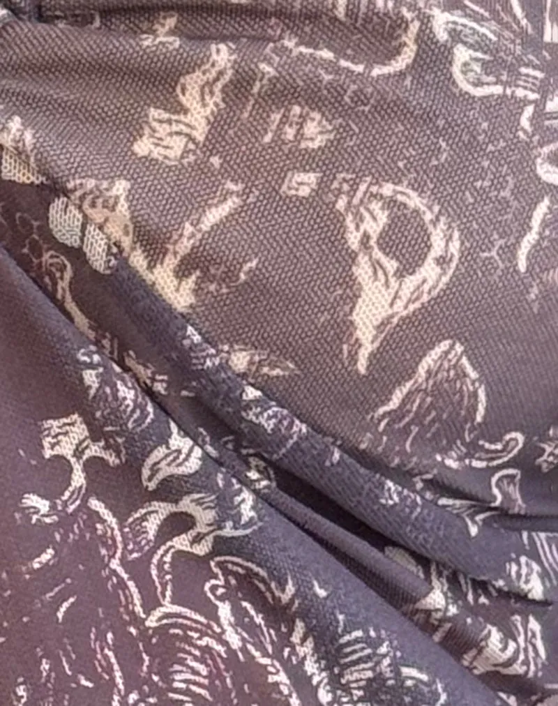 Janar Top in Batik Botanical Brown