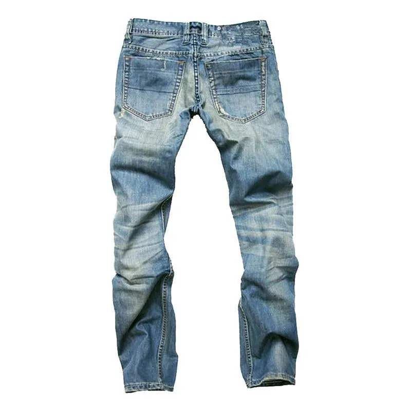 Jean déchiré vintage tendance