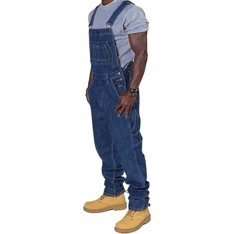 Jean denim multi-poches vintage