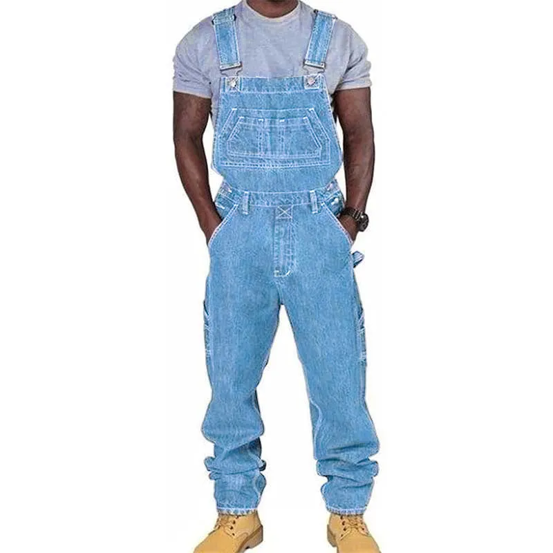 Jean denim multi-poches vintage