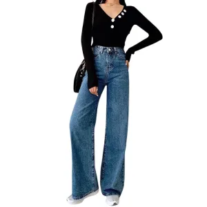 Jean Large Vintage Femme