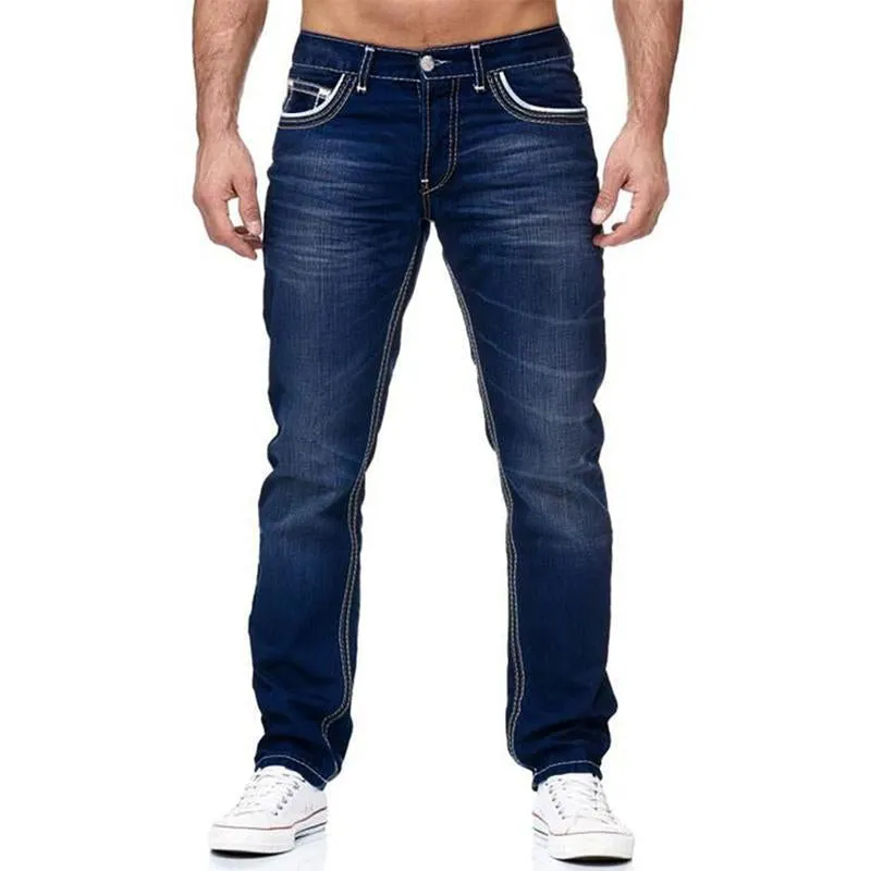 Jean slim à double fil vintage