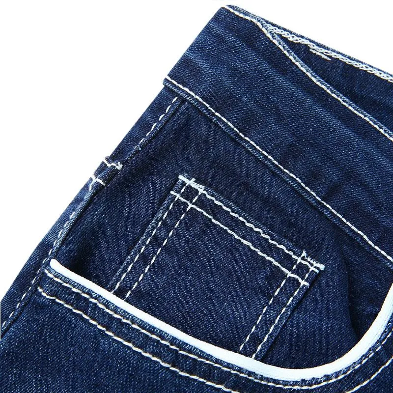 Jean slim à double fil vintage