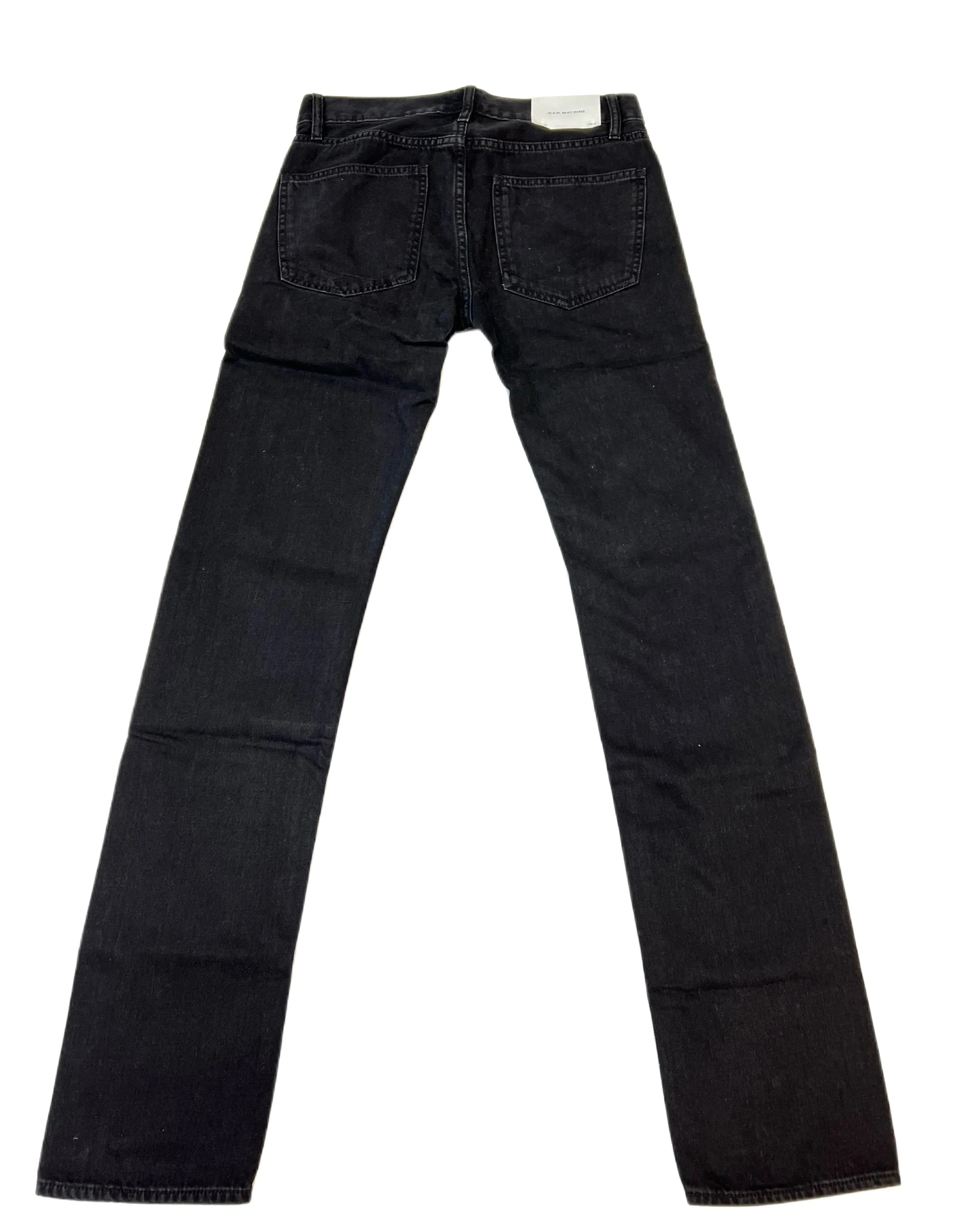 JEAN.MACHINE J.M-1 Men's Black Slim Leg Denim Pants Sz 28X32 NWT