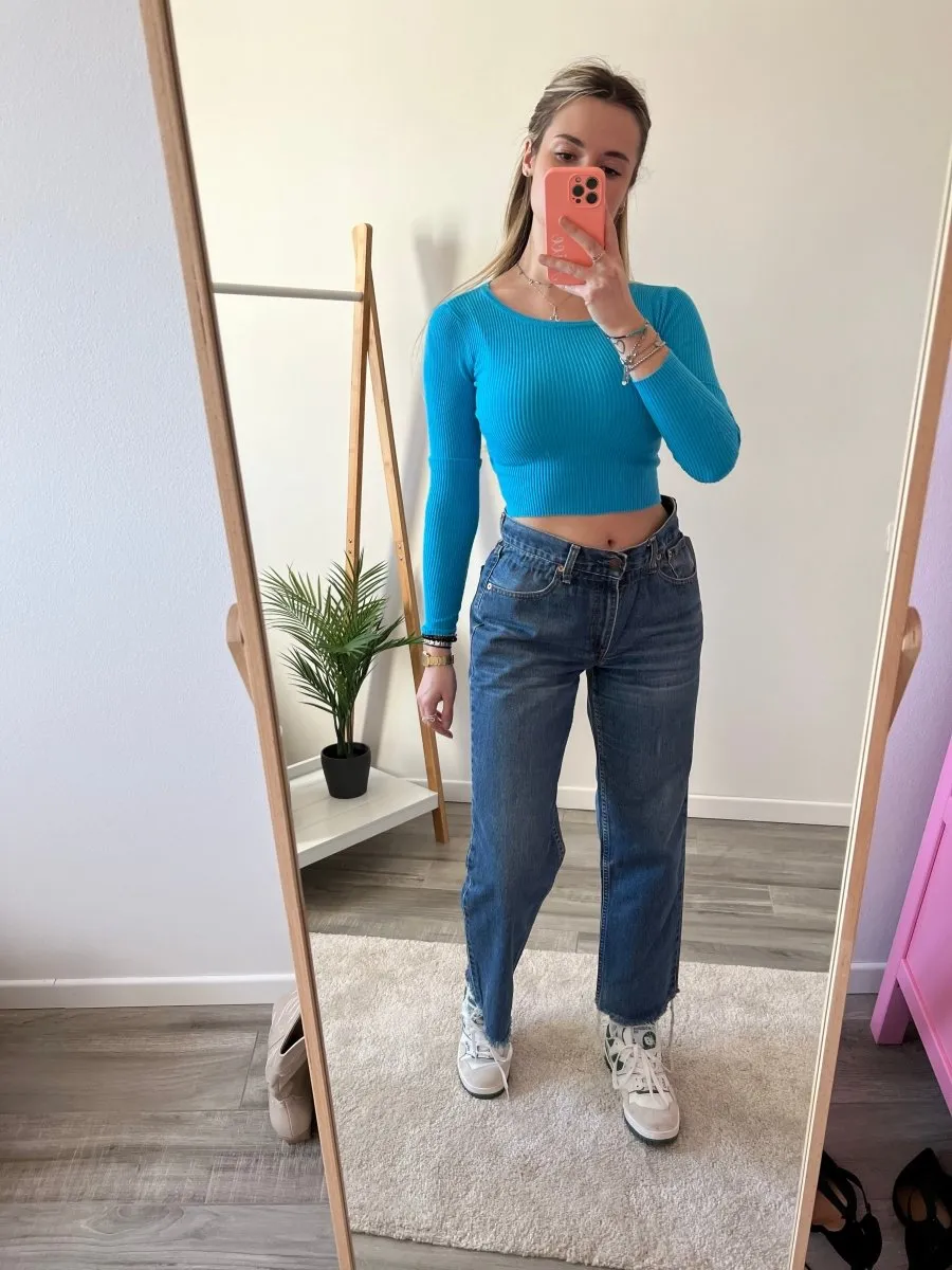 Jeans lunghi Levi's Vintage a caramella