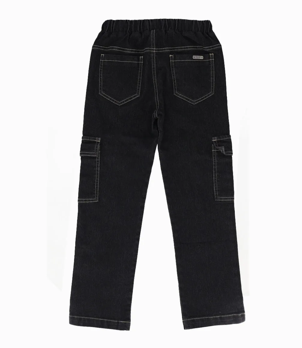 Jeans niño cargo
