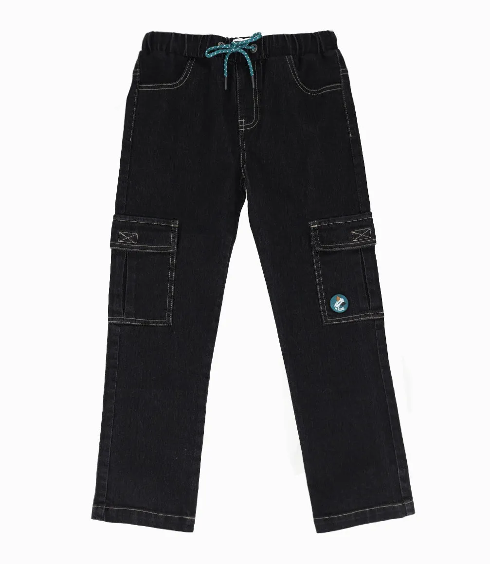 Jeans niño cargo