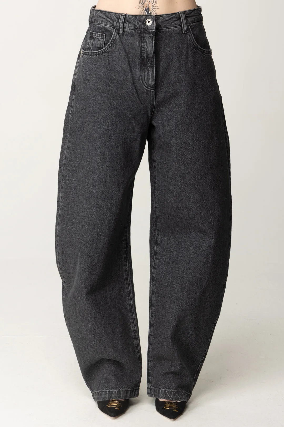 Jeans Oversize Effetto Washed