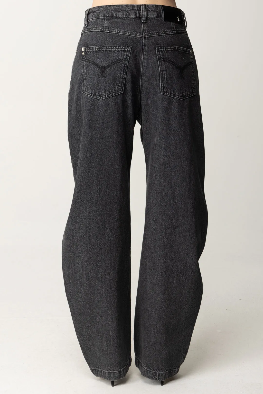 Jeans Oversize Effetto Washed